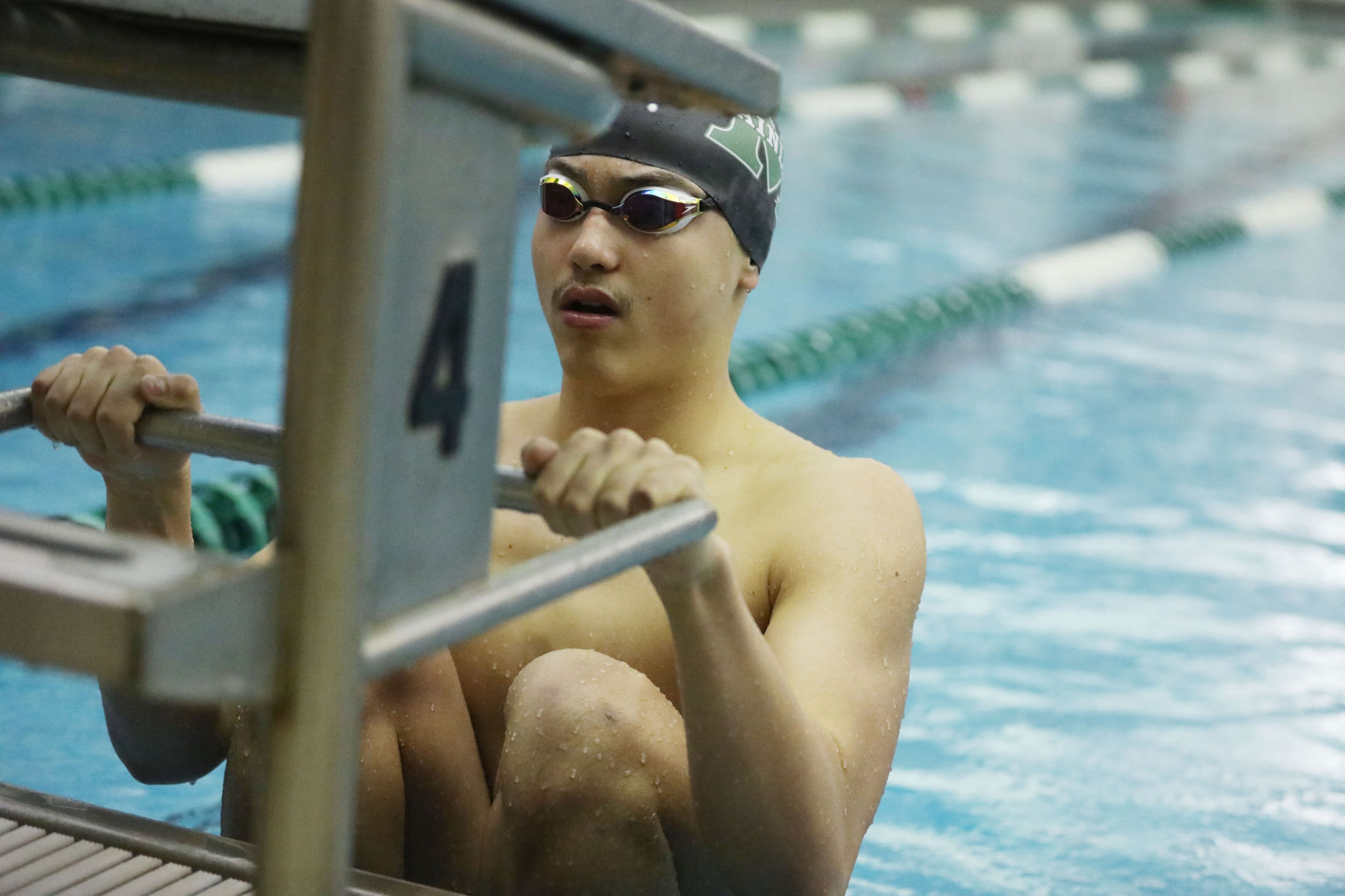 Ocean City at Mainland Regional boys swimming